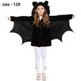 thumbnail image 2 of Traje de murciélago de lana para niños Traje de murciélago volador difuso para niños prenda exterior superior negro Zhivalor  CPB-SSW609-2, 2 of 5