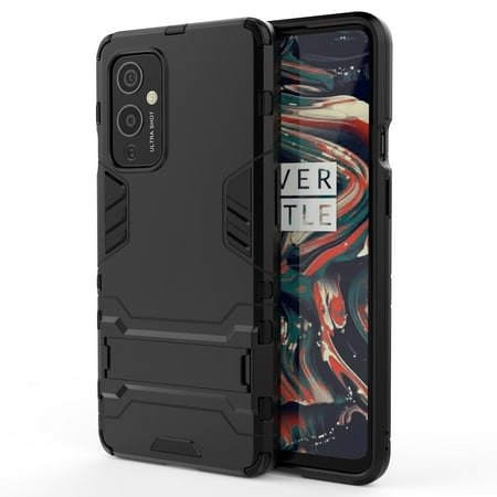 For OnePlus 9 PC + TPU Shockproof Protective Case with Holder