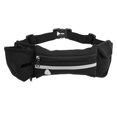 thumbnail image 2 of Riñonera para deportes al aire libre con almacenamiento multifunción, funda impermeable para teléfono para corredores, color negro, 2 of 8