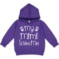 thumbnail image 2 of Inktastic My Mimi Loves Me Grandkids Toddler Hoodie, 2 of 4