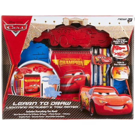 UPC 765940214428 product image for Disney Pixar Cars LEARN TO DRAW Lightning McQueen and Tow Mater by HORIZON GROUP | upcitemdb.com