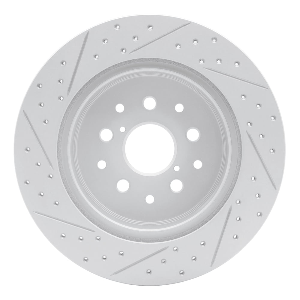 Dynamic Friction Company 830-76064R DFC Geoperformance Rotor - Drilled and Slotted
