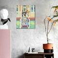 thumbnail image 3 of Lsque Bluey Pattern Decorative Picture – Unique Modern Wall Art, Ready-to-Hang Canvas Print for Home (Vertical), 3 of 6