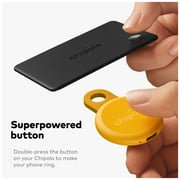 Chipolo LOOP & CARD Bundle - Rechargeable Bluetooth Tacker Item Locator for Keys, Bags & Wallets, Compatible with Apple Find My or Android Find Hub, Out of Range Alerts for Android & Call Your Phone