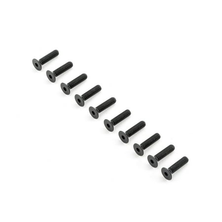 

Team Losi Racing Flat Head Screws M5x20mm 10 TLR255028 Gas Car/Truck Replacement Parts