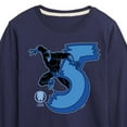 thumbnail image 3 of Marvel Black Panther - 5Th Birthday - Toddler And Youth Long Sleeve Graphic T-Shirt, 3 of 5
