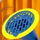 thumbnail image 2 of Colador Piso Ducha Núcleo Drenaje Antiolor Accesorios Baño () Azul, 2 of 4