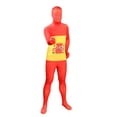 thumbnail image 1 of AltSkin Full Body Spandex/Lycra Suit - World Flag Design - SPAIN - Large, 1 of 2