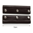thumbnail image 4 of 2 fundas de cuero para asas de bolso, multiusos, para bolso de mano Negro, 4 of 5