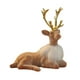 thumbnail image 5 of Estatua de reno navideño, decoración navideña, colecciones, adornos de animales, Navidad 19cm x 20cm, 5 of 9