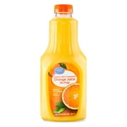 Great Value 100% Pasteurized Orange Juice with No Pulp, 52 fl oz