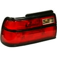 thumbnail image 2 of Geelife Halogen Tail Light Set For Toyota 1991-1992 Corolla Clear/Red Lens w/ Bulbs 2Pcs, 2 of 9