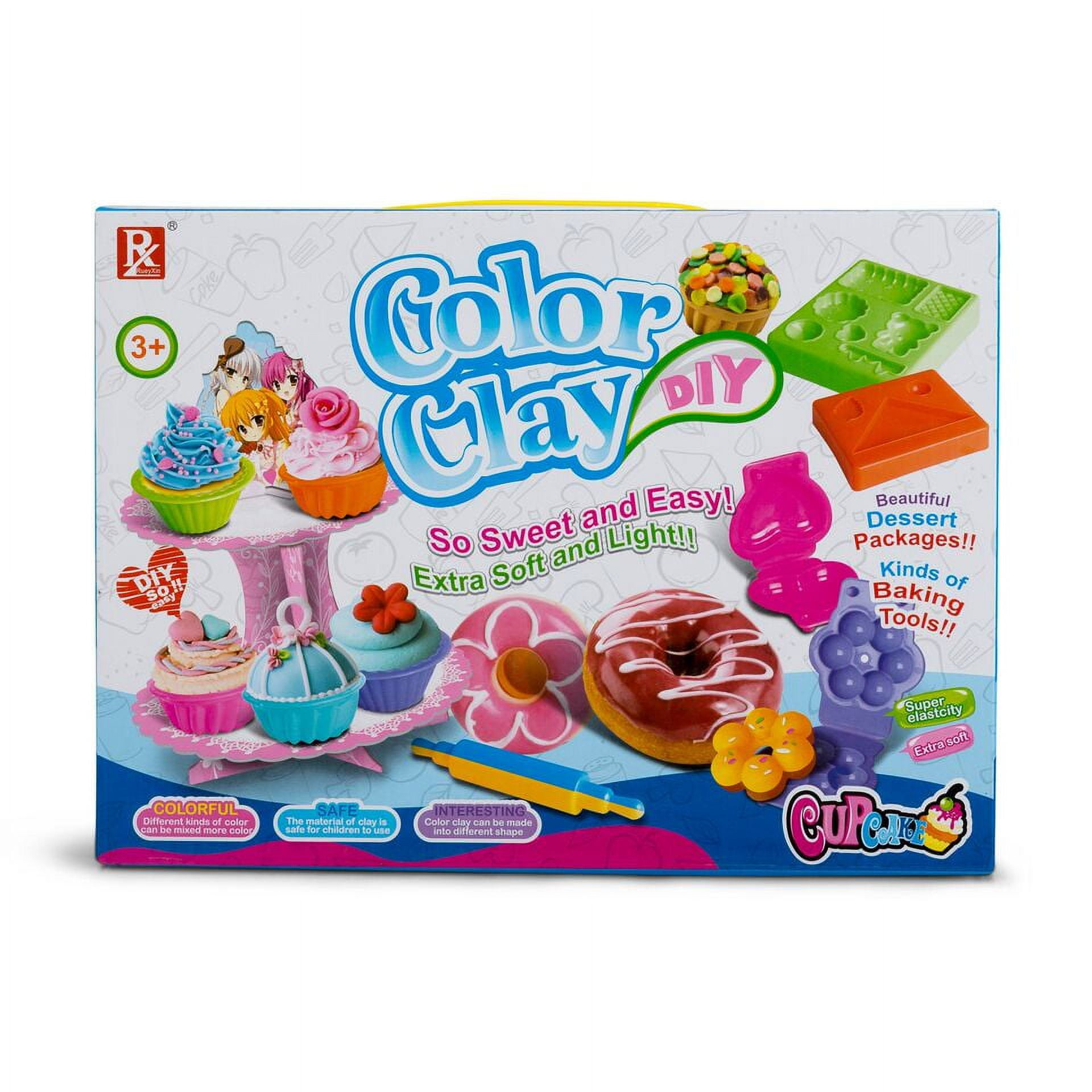 Play Baby Toys DIY Super Soft Clay Collection, Starter Kit - Mini Birthday  Cake Set - Imagination And Creativity