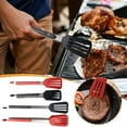 thumbnail image 4 of Anckoeil Kitchen tong for Cooking Non-Stick Silicone tong Spatula Tips High Heat-Resistant Non-slip Handles, 4 of 4