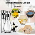 thumbnail image 6 of 100/200ML Olive Oil Sprayer Dispenser Glass Oil Vinegar Spray Bottle Oil Pot Ne~ Q8P7, 6 of 10