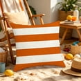 thumbnail image 5 of Outdoor Pillow Cover, Striped Waterproof Cushion Case for Patio, Modern Leaf or Print, Vibrant Garden and Deck Decor, Fresh Home Accent Gift, 5 of 6