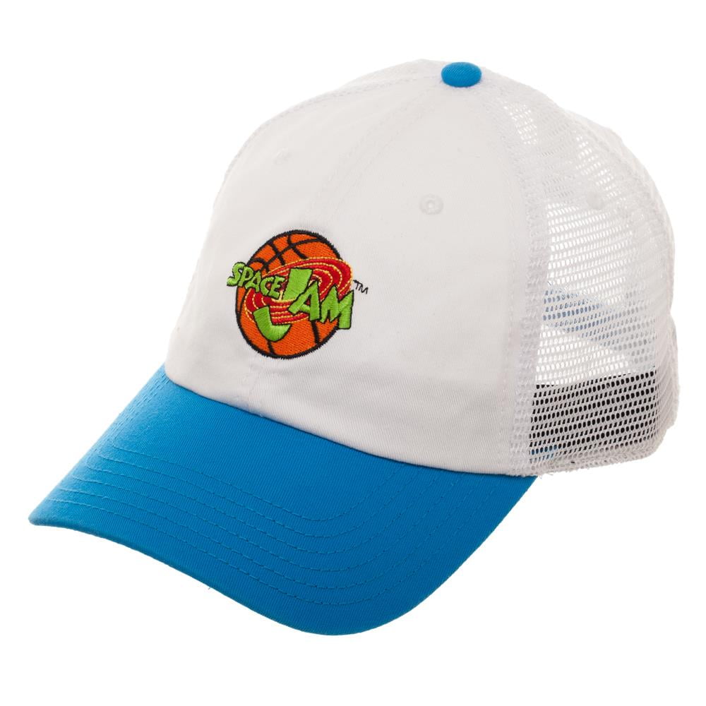 Space Jam Hat w/ Mesh Back Adjustable Hat w/ Space Jam Logo Gift for