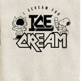 thumbnail image 3 of Peanuts - I Scream For Ice Cream - Toddler And Youth Crewneck Fleece Sweatshirt, 3 of 6