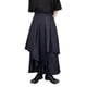 thumbnail image 1 of Pantalones harem holgados de pierna ancha para hombre: estilo kendo japonés, poliéster/algodón, culottes informales de verano, M-XXL, 1 of 5