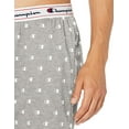 thumbnail image 2 of Champion Men's Jersey Printed Sleep Shorts, Oxford Grey Heather, X Large, 2 of 3