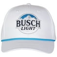 thumbnail image 5 of Busch Light White Snapback Hat, 5 of 5