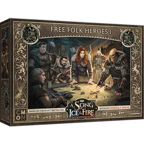 Una canción de hielo y fuego Miniatura Folk Heroes Folk Heroes I Box Set | Juego de estrategia para CMON CMON