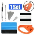 thumbnail image 2 of Lefu Car Vinyl Wrapping Tools Felt Squeegee Application Casement Tint Scraper Kit, 2 of 9