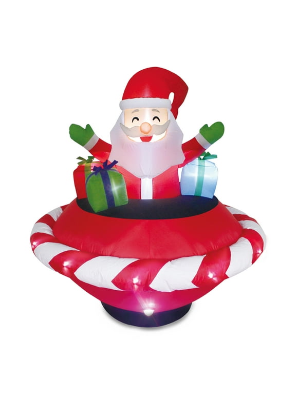 Holiday Time Christmas Inflatables in Outdoor Christmas Decorations