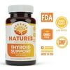 Thyroid Support Complex with Iodine for Energy Levels, Weight Loss, Metabolism, Fatigue & Brain Function - Health Supplement Formula: L-Tyrosine, Selenium, Kelp, Bladderwrack, Ashwagandha, Etc