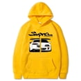 thumbnail image 2 of Sudadera con capucha de Initial D Supra para hombre y mujer, ropa con estampado JDM de Manga larga, holgada, informal, japonesa, 2023, 2 of 3