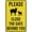 Warning Sign 1, variant on Please Close The Gate Behind You Reflective Aluminum Sign - 8"x12", Rust Free, Weather Resistant, Waterproof, Easy To Mount - Home, Farm, Office Park, Secure Premises