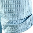 thumbnail image 3 of hlysgo Men's Big and Tall Shorts Linen Lightweight Comfy Cozy Short Summer Beach Breathable Short with Pockets Light Blue,4xL, 3 of 4