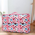 thumbnail image 4 of VBXOAE Extra Large Heavy Duty Storage Bags with Strong Handles Zippers,Reusable Washable Moving Organizer for Bedding,Blankets,Underbed Closet Space Saver, 4 of 4