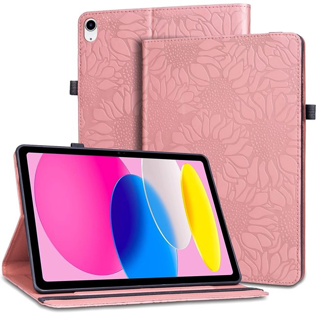 Étui iPad 10e Génération, Étui iPad 10.9 Pouces 2022, Étui iPad 10e Génération, Support Folio à Rabat avec Auto