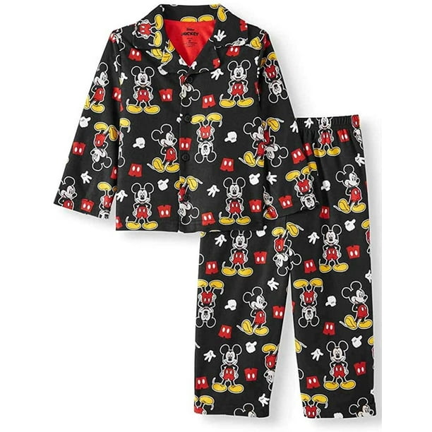 Disney Disney Mickey Mouse Little Boys' Fleece Pajama Set Toddler