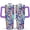 Purple-2, variant on 40oz Tumbler with Handle & Straw, Stainless Steel Insulated Cup, Leak Proof Travel Mug, Keeps Drinks Hot/Cold,Coffee Cup, Gifts for Women Men