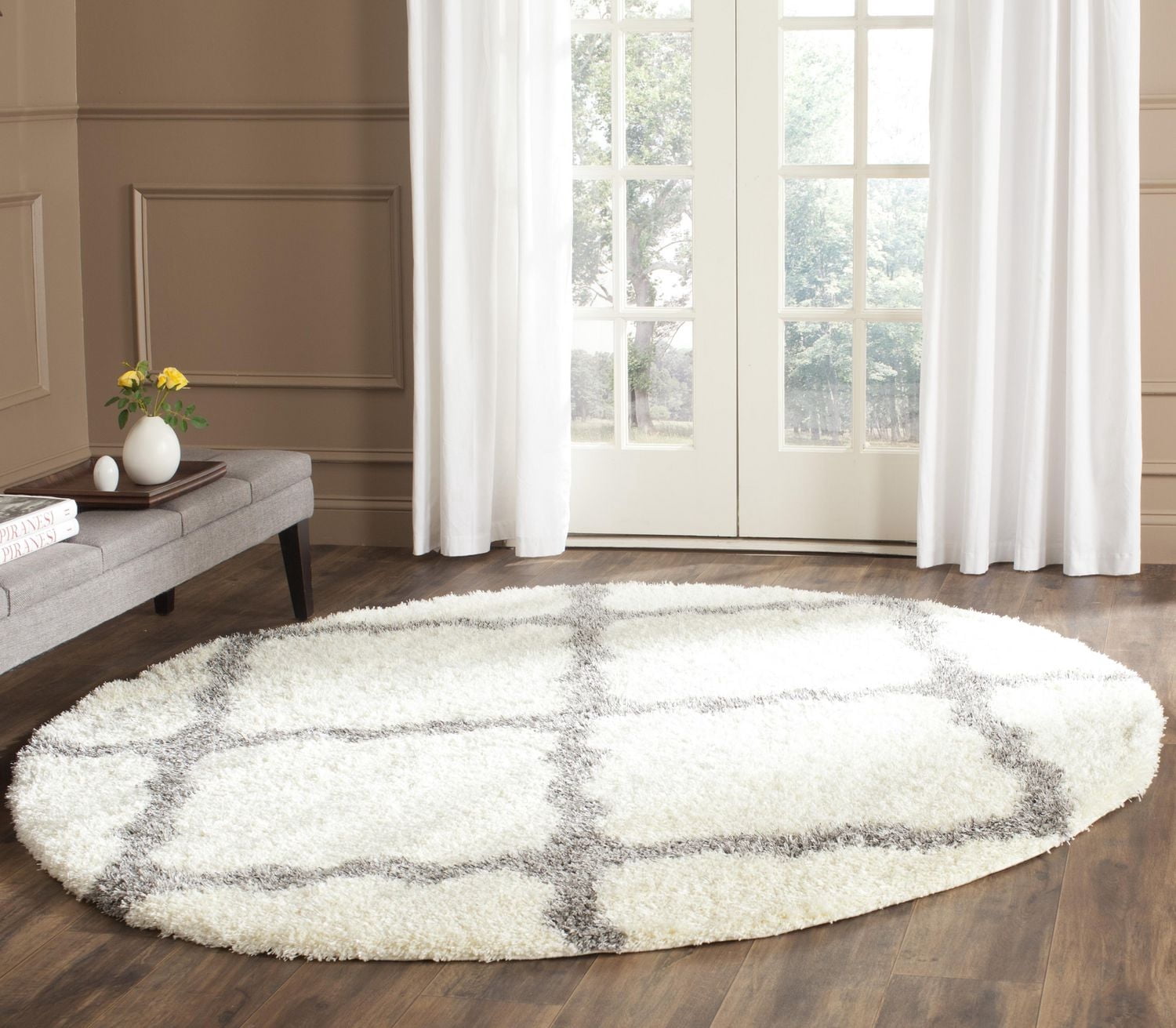 Safavieh Montreal Cebrail Geometric Shag Area Rug