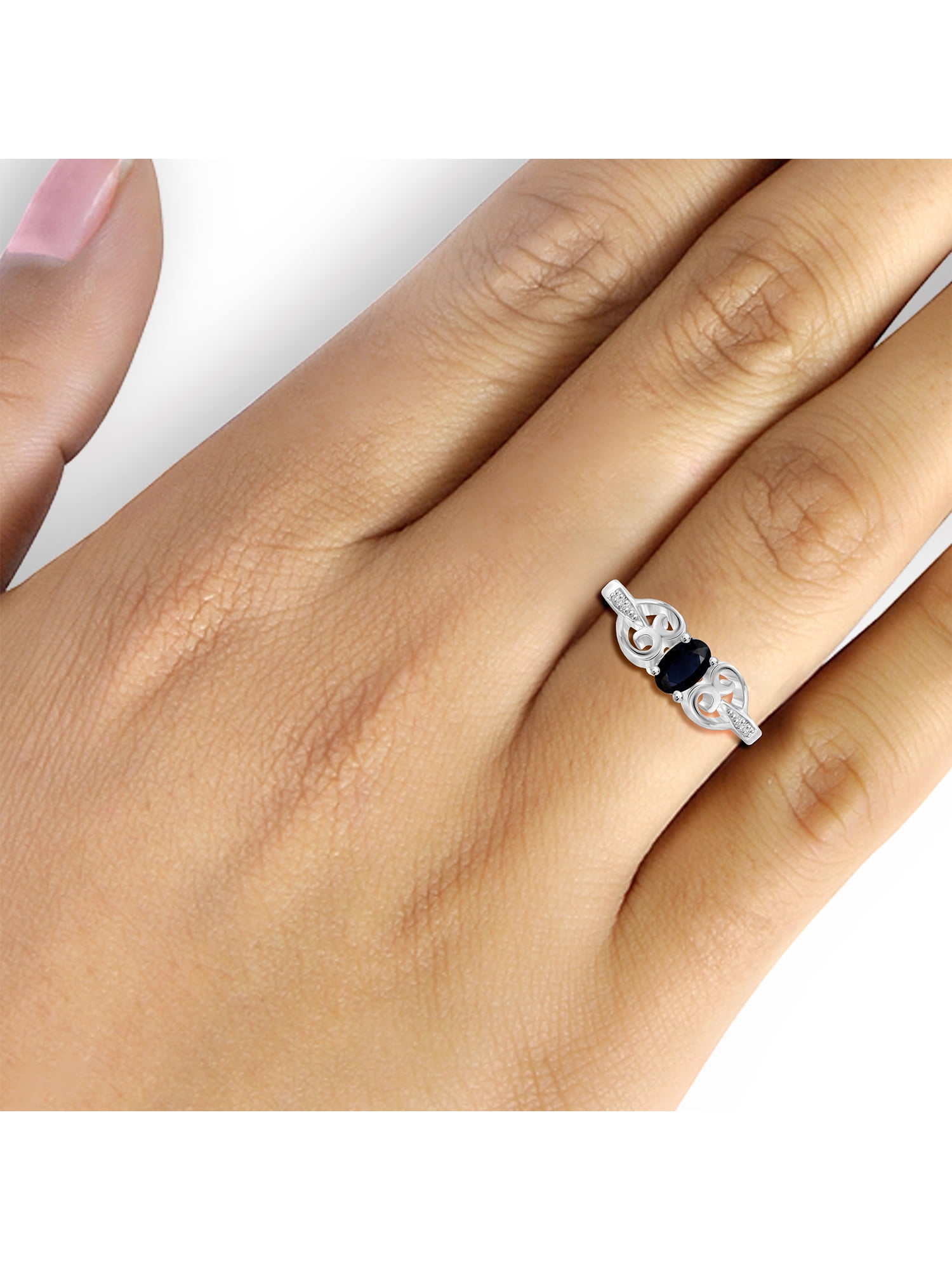 JewelersClub Sapphire Ring Birthstone Jewelry – 0.65 Carat JewelersClub Sapphire Ring Birthstone Jewelry – 0.65 Carat