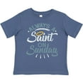 thumbnail image 3 of Inktastic Saint on Sunday Boys or Girls Toddler T-Shirt, 3 of 5