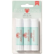 Sticky Thumb Glue Sticks 3/Pkg-.28oz, Pk 3, Sticky Thumb