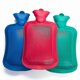 thumbnail image 1 of Pack Of 3 Hot Water Bottles - Natural Rubber 2 Litre Capacity - 3 Colours In Pack (red, Yellow And Blue), 1 of 3