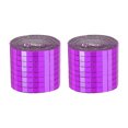 thumbnail image 1 of Uxcell 3840 Pcs Espejo Mosaico Azulejos 5 x 5 mm Cuadrado Vidrio Autoadhesivo Disco Ball Espejo Azulejos Pegatina para Decoración de Artesanía DIY Collage de Arte Fabricación de Tarjetas, Púrpura, 1 of 7