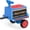 Train Carriage-Blue, variant on East doll 12V Ride on Train, Kids Train w/ Rubber Wheels, Storage Box, LED Headlight, Music Player, Ideal Gift for Boys Girls, Blue