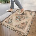 thumbnail image 3 of Boho Light Brown Vintage Country Patterned Carpet Welcome Door Mat Decorative Doormat Farmhouse Low-Profile Floor Rug Switch Mat for Home Indoor Outdoor Decorations 17 X 30 Inch, 3 of 6