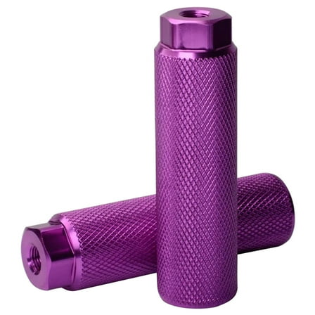 UNTERING 2Pcs Cyclings Bikes Foot Peg Aluminum Alloys Antislip Bikes Feet Rest Stunts Peg, Antislip Bikes Rear Feet Stunts Peg