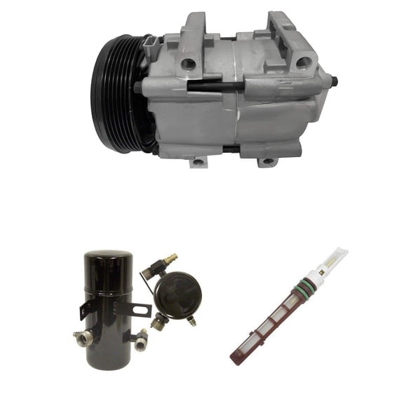 RYC New AC Compressor and A/C Clutch Kit KT AD93N
