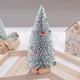 thumbnail image 4 of Adorno de árbol de Navidad plateado, decoración (altura 25 cm), 4 of 8