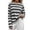 Black, variant on Azrian Women’s Striped Crewneck Long Sleeve Top,Oversized Long Sleeve Striped Pullover Sizes S-XL