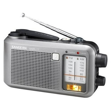Sangean AM/FM Emergency Crank Radio