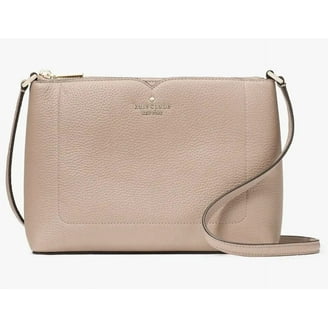 Kate Spade Leila North South Top Zip Crossbody Warm Gingerbread